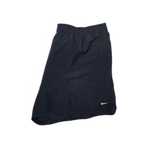 Nike black shorts womens size large drawstring
